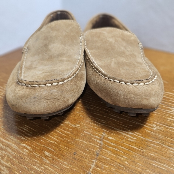 Men\'s Sperry Hamilton II Venetian Tan Size 9.5M. Leather loafer slip ons.